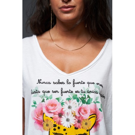 CAMISETA leopardo niña