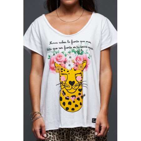 CAMISETA leopardo niña