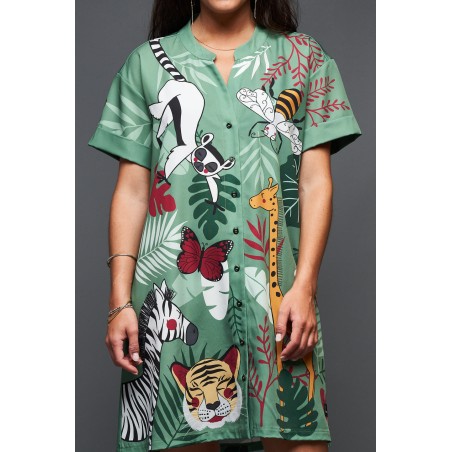 Vestido Safari