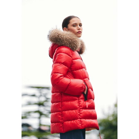 PARKA Dichi ELka red