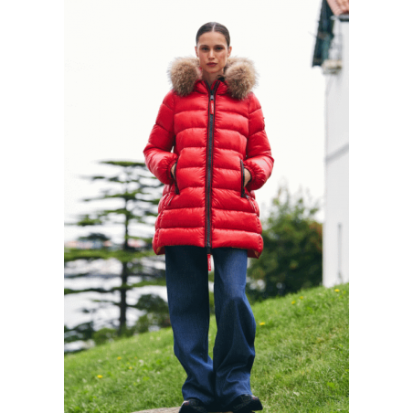 PARKA Dichi ELka red