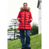 PARKA Dichi ELka red