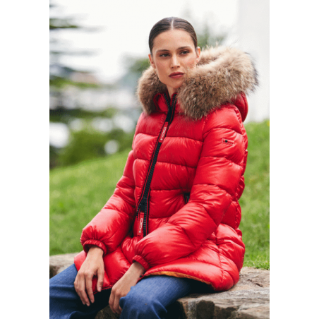 PARKA Dichi ELka red