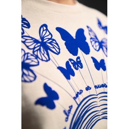 SUDADERA Mariposas