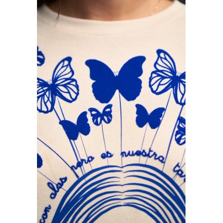 SUDADERA mariposas niña